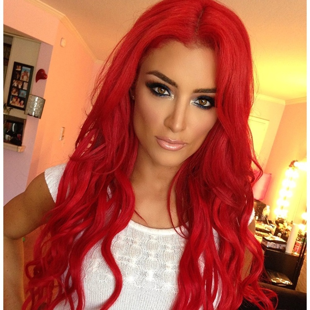 ❤️MAVI RED BODY-WAVE  22” LACE FRONT Wig *NWT❤️